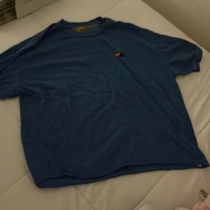 Aviator nation blue oversized t shirt